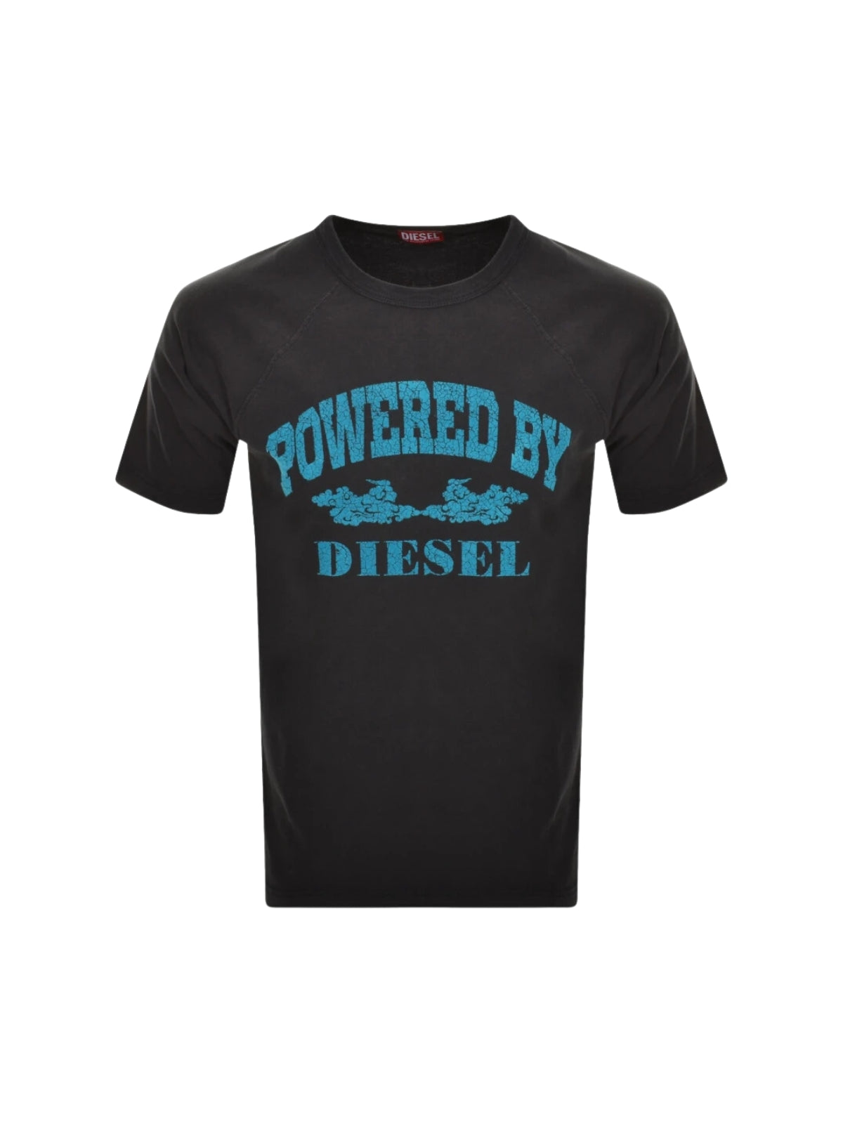 Diesel T-Shirt Rust Logo Black